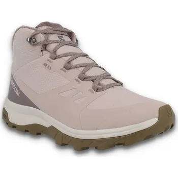 Dámská treková obuv Salomon Outsnap WP W L47854100 - etherea/iron/coyote brown 42