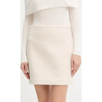 Dámská sukně Sukně Guess ZITA W5BD68.W2392 béžová 01X, vel. L