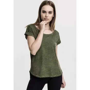 Dámské tričko Dámské triko URBAN CLASSICS TB1196 OLIVE L