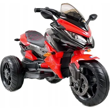 Dětské elektrovozidlo Motorka Super-toys červená do 30 kg