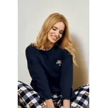 Taro, dámské pyžamo 3441-Astrid, tmavě modrá, vel. XL