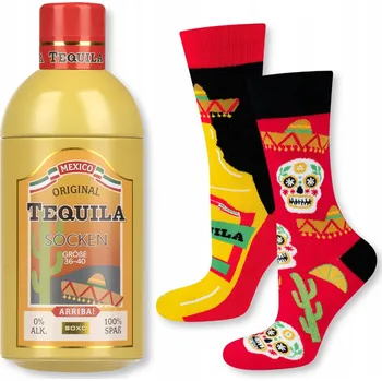 Dámské ponožky Dámské ponožky SOXO v lahvi od teqily