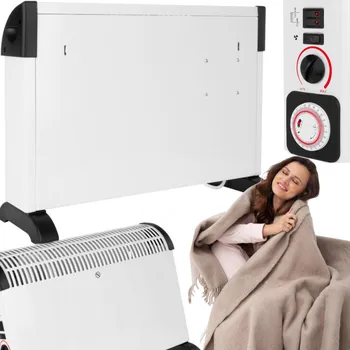 Topidlo VELKÝ ELEKTRICKÝ OHŘÍVAČ S OVLÁDACÍM PANELEM NA ZEĎ I NA PODLAHU 2v1