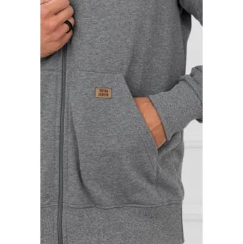 Pánský overall Pánská mikina Italian Fashion Hektor Šedá L