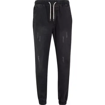 Pánské džíny Pánské džíny URBAN CLASSICS TB7296 BLACK WASHED S