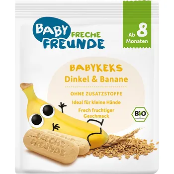 Freche Freunde BIO Banánové piškoty, 100 g