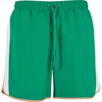 Pánské plavky Pánské koupací šortky URBAN CLASSICS TB7348 FROG GREEN 5XL