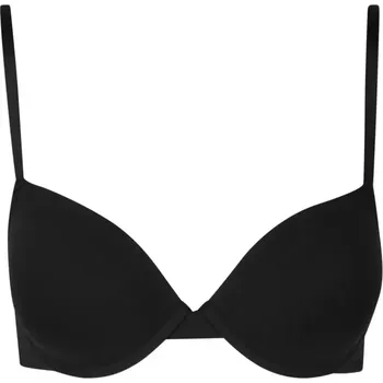 Podprsenka Dámská podprsenka URBAN CLASSICS TB7652A BLACK/BLACK 85D