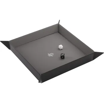 Příslušenství k deskovým hrám Magnetic Dice Tray - čtverec (Gamegenic) Barva: Black / Gray