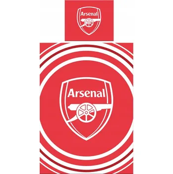 Povlečení POVLEČENÍ ARSENAL 140x200 POVLEČENÍ FOTBAL POVLEČENÍ PRO FANOUŠKA ARSENALU