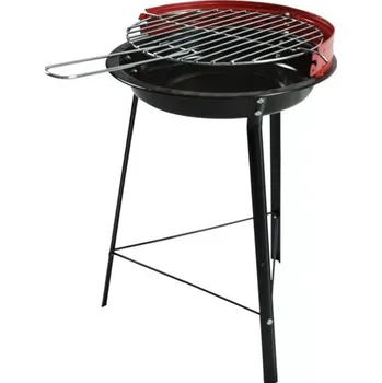 Zahradní gril GardenMeister Kulatý mini gril na dřevěné uhlí 26,5 cm GM2013
