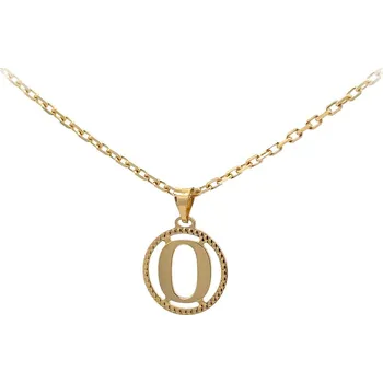 Přívěsek Zlatý Přívěsek Písmeno O 7151824