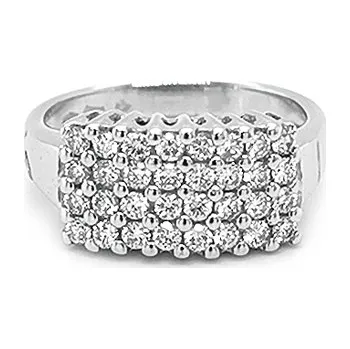 Prsten Zlatý Prsten s Diamanty 2010812