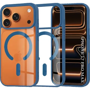 Pouzdro na mobilní telefon Kryt iPhone 17 Pro Max, Techsuit - MagSafe Pro, modrý