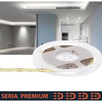 LED páska Prémiový LED pásek 24V COB 528 LED 6500K 1050lm (5)