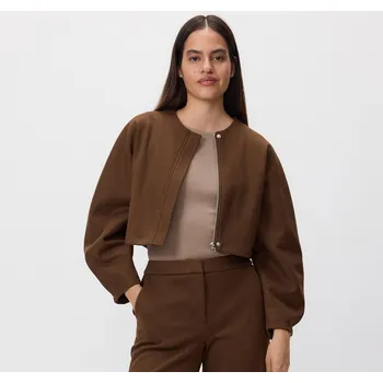 Dámské sako Reserved - Sako s podílem viskózy - hnědá - 849GA-88X - 849GA-88X-L