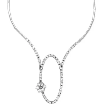 Náhrdelník Zlatý Náhrdelník s Diamanty 2030031