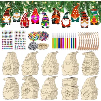 Vánoční dekorace Malování Vánoční Baňky vánoční figurky kreativní sada přívěsků Dárek