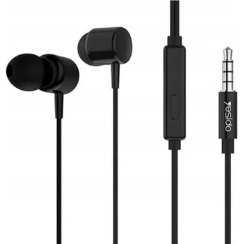Sluchátka Yesido Sluchátka YH16 Drátová Stereo 3.5mm - Černá KP-36338