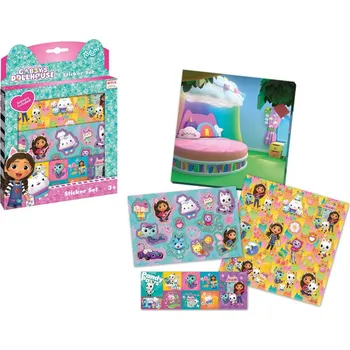 samolepka Totum Dárkový box se samolepkami Gábinin kouzelný domek