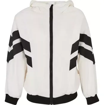 Dívčí bunda Dětská bunda URBAN CLASSICS UCK2664 WHITE/BLACK 110/116