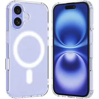 Pouzdro na mobilní telefon Kryt iPhone 16, Techsuit - MagSafe Pro, transparentní