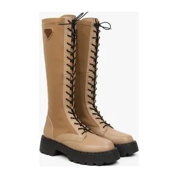 Dámské kozačky Estro Polokozačky ER00112084 Hnědá 36