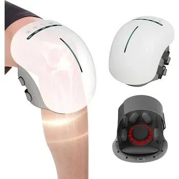 Masážní přístroj MASÁŽNÍ PŘÍSTROJ NA KOLENO BEZDRÁTOVÝ VYHŘÍVANÝ VIBRAČNÍ PROTI BOLESTI KLOUBŮ