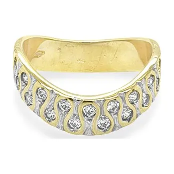 Prsten Zlatý Prsten se Zirkony 7130036