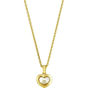 Náhrdelník Zlatý Přívěsek Chopard Happy Diamonds 79A054-0001 2050478