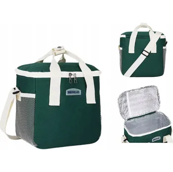 TERMO TAŠKA OBĚDOVÁ SNÍDAŇOVÁ BOX NA RAMENO DO ŠKOLY PRÁCE NA PLÁŽ