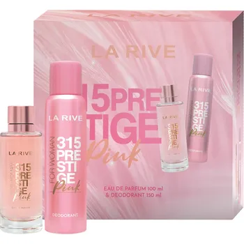Parfém La Rive 315 Prestige Pink - EDP 100 ml + deodorant ve spreji 150 ml + 2 měsíce na vrácení zboží