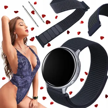 Řemínek na hodinky Řemínek ChronSmarta pro Samsung 20mm černý