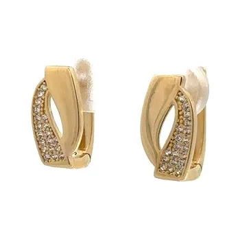 Náušnice Zlaté Náušnice se Zirkony 7122571