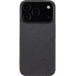 Tactical Aramid kryt se vzorem karbonových vláken a MagSafe pro iPhone 17 Pro Max - tmavě šedý