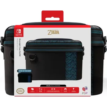 Gamepad PDP Overnight GLOW Case, cestovní obal pro Nintendo Switch, Sheikah Shoot