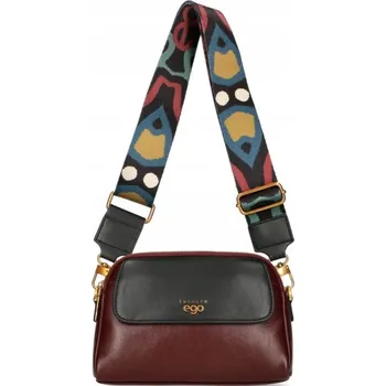 Kabelka EGO kabelka přes rameno eko kůže červená