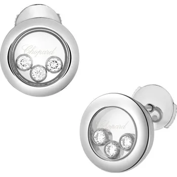 Náušnice Zlaté Náušnice Chopard Happy Diamonds 83A018-1001 2020008