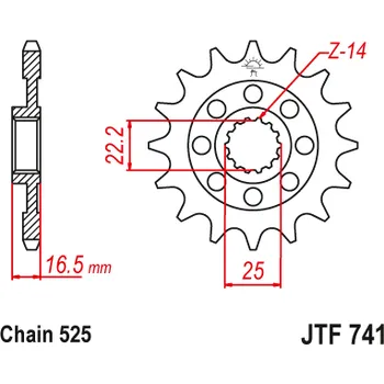Řetězová sada pro motocykl Řetězové kolečko DUCATI 916 SPS Sport Production (94-00) rok 04-