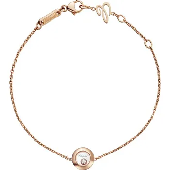 Náramek Zlatý Náramek Chopard Happy Diamonds 85A017-5001 2040047