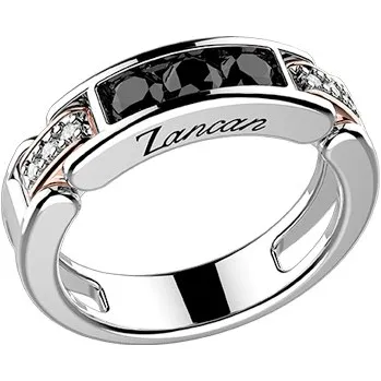 Prsten Zlatý Prsten Zancan Black Magic Soft-1 EA360BR 6000005