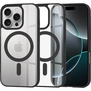 Pouzdro na mobilní telefon Kryt iPhone 16 Pro, Techsuit - MagSafe Pro, černý