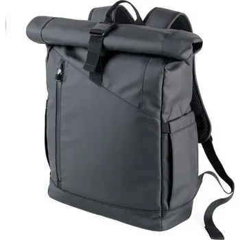 Městský batoh Troika Rolovací batoh "Troika black roll top"