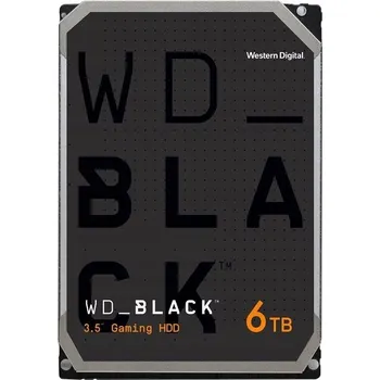 Interní pevný disk Pevný disk Western Digital WD Black 6 TB SATA III 3,5"