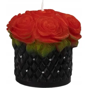 Svíčka Tradiční parafínová svíčka bez vůně Rak