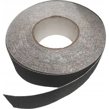 Lepicí páska PROTISKLUZOVÁ PÁSKA venkovní ČERNÁ 50mm x 18m - Silná a Odolná