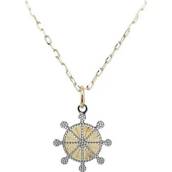 Přívěsek Přívěsek Kormidlo z Kombinovaného Zlata 7150798