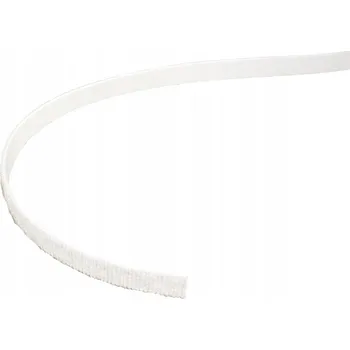 Organizace kabelů VELCRO Páska stahovací na kabely 10mm 25m bílá