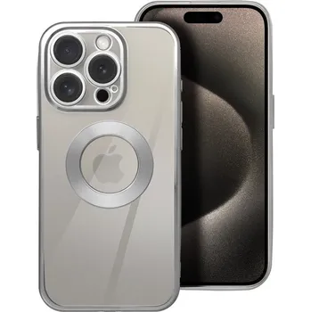 Náhradní kryt pro mobilní telefon Kryt pouzdra Glam iPhone 17 Pro Silver