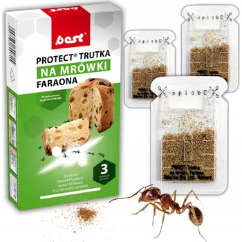 Insekticid Protect Jed na faraónovy mravence 3 x 2,5 g Best-Pest